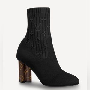 Louis Vuitton Silhouette Ankle Boots Size 40
